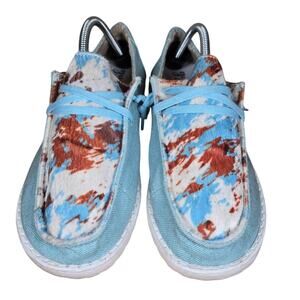 Gypsy Jazz Women's Shoes - Mooma/Turquoise Womens Size 11
Worn Twice Excellent